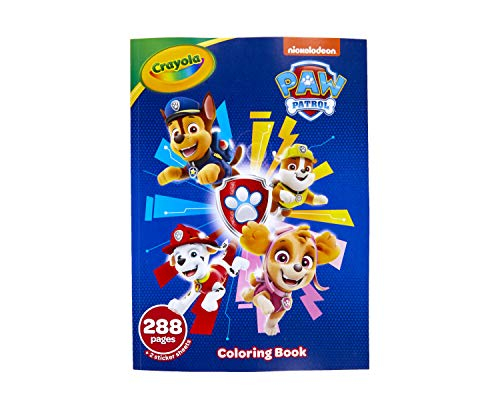 Foto 2 pulgar | Libro Para Colorear Crayola Paw Patrol Con Pegatinas, Regalo - Venta Internacional.