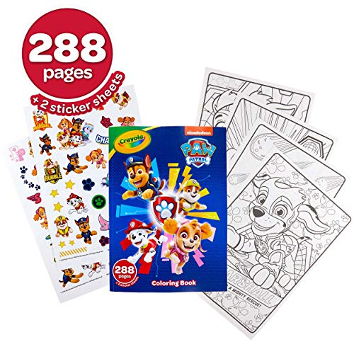 Foto 3 pulgar | Libro Para Colorear Crayola Paw Patrol Con Pegatinas, Regalo - Venta Internacional.