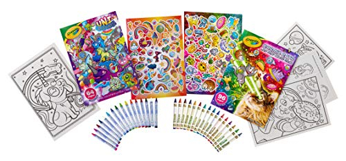 Foto 1 | Paquete De Libro Para Colorear Crayola Uni-creatures & Cosmic Cats, Regalo Para Niños - Venta Internacional.