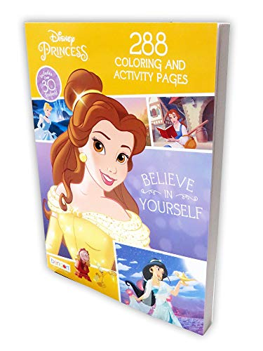 Foto 2 | Paquete De Libros Para Colorear Disney Junior Girls Con Pegatinas, 6 Unidades - Venta Internacional.