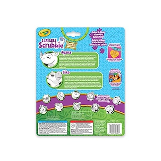 Foto 2 | Toy Crayola Scribble Scrubbie Safari Animals Rhino Hipopótamo - Venta Internacional.