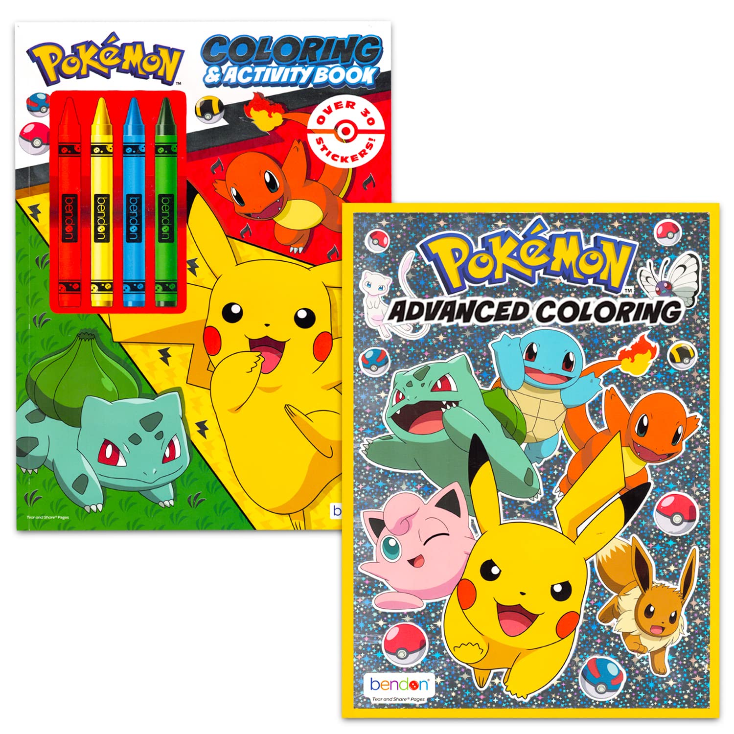 Foto 7 pulgar | Paquete de Libros para Colorear Pokémon Kids con Póster y Tarjetas - Venta Internacional