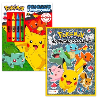 Foto 6 | Paquete de Libros para Colorear Pokémon Kids con Póster y Tarjetas - Venta Internacional