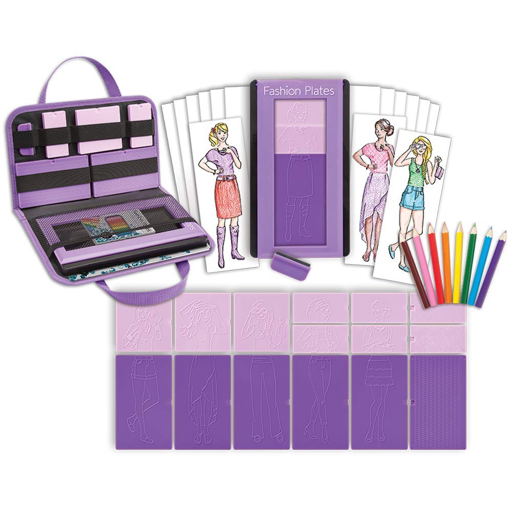 Foto 3 pulgar | Kit de Dibujo Kahootz Fashion Plates Estilos Clásicos - Venta Internacional