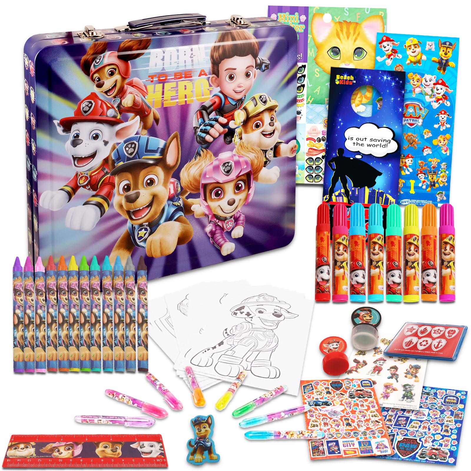 Foto 2 pulgar | Juego de Hojalatas para Actividades Paw Patrol con Suministros de Arte Y Manualidades - Venta Internacional