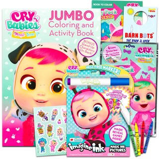 Foto 1 | Libros para Colorear y Actividades Bendon Cry Babies - Venta Internacional