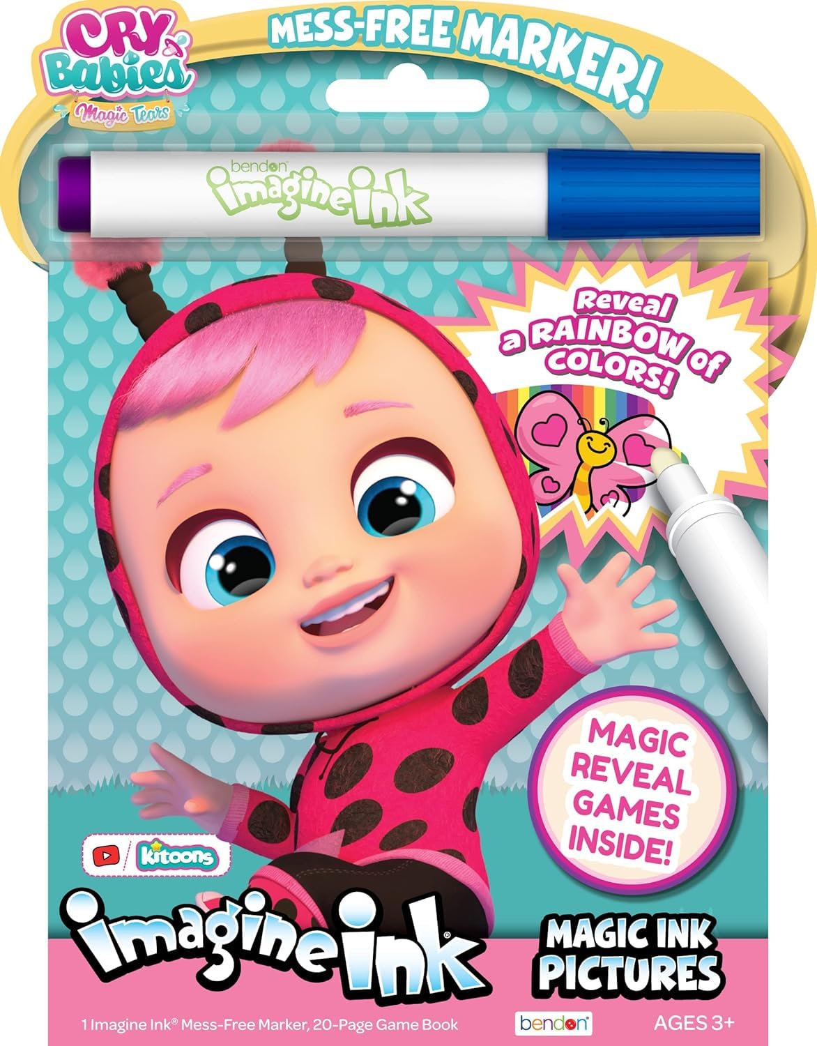 Foto 4 pulgar | Libros para Colorear y Actividades Bendon Cry Babies - Venta Internacional
