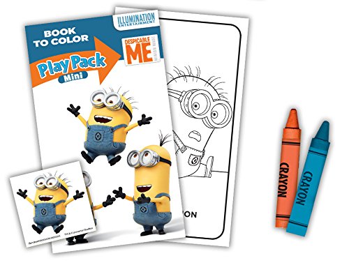 Foto 4 pulgar | Minipack de Juegos Bendon Despicable Me con Crayones y Pegatinas - Venta Internacional