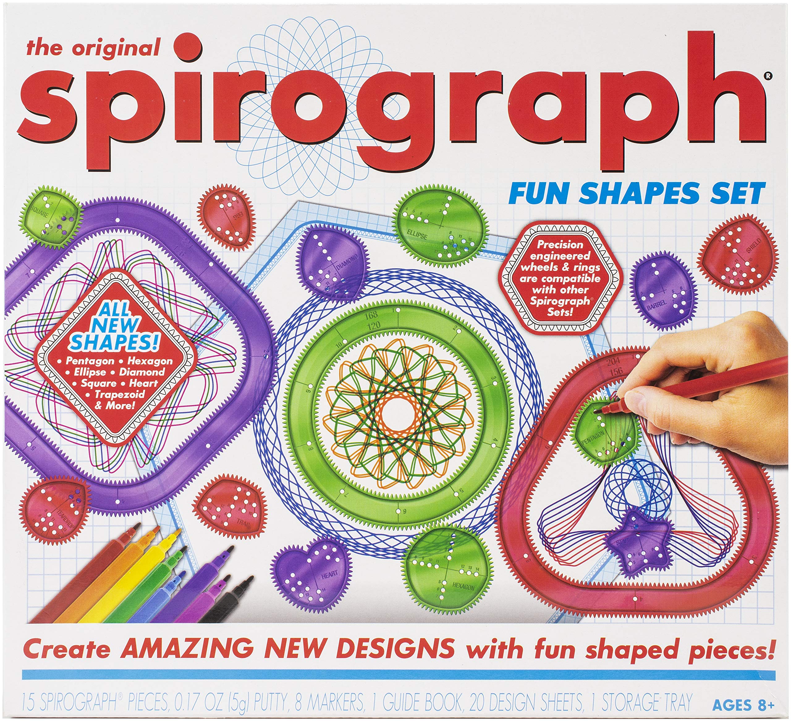 Foto 2 pulgar | Set de Dibujo Spirograph Figuras Divertidas con Formas Nuevas +8 Años - Venta Internacional