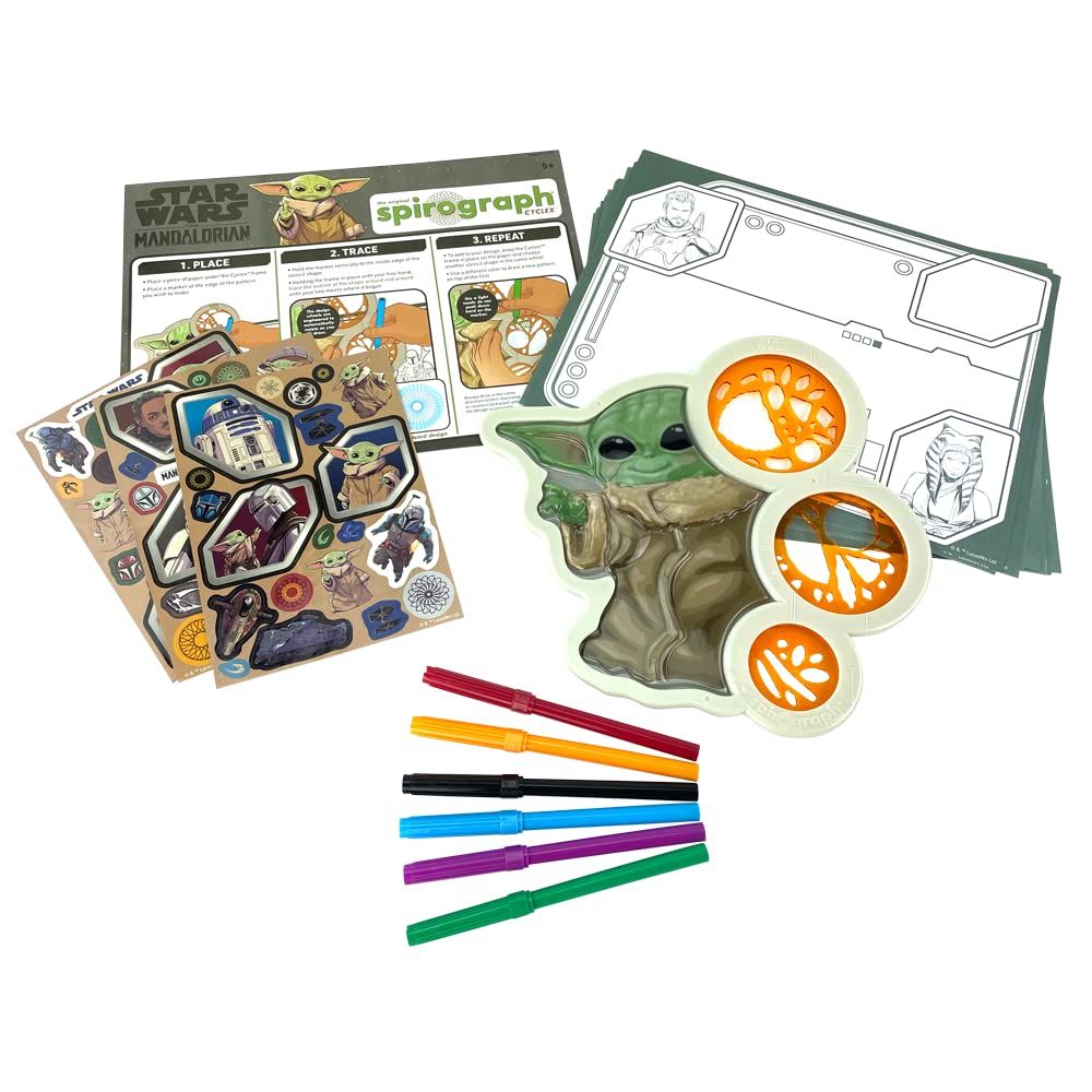 Foto 2 | Spirograph Cyclex Studio Grogu Disney Star Wars Baby Yoda - Venta Internacional.