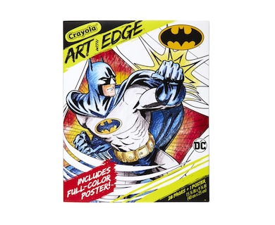 Foto 1 | Libro Para Colorear Crayola Art With Edge Batman Con Póster, 28 Págs. - Venta Internacional.