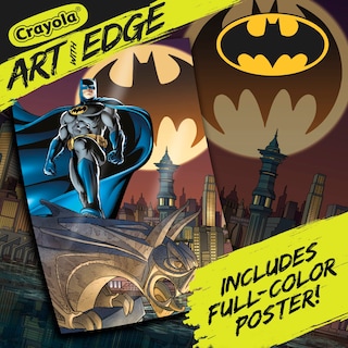Foto 5 | Libro Para Colorear Crayola Art With Edge Batman Con Póster, 28 Págs. - Venta Internacional.