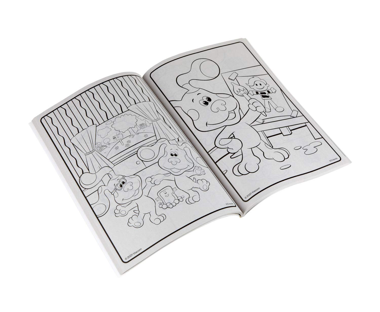 Foto 6 pulgar | Libro De Colorear Crayola Blues Clues Con Pegatinas, 96 Páginas, Para Niños - Venta Internacional.