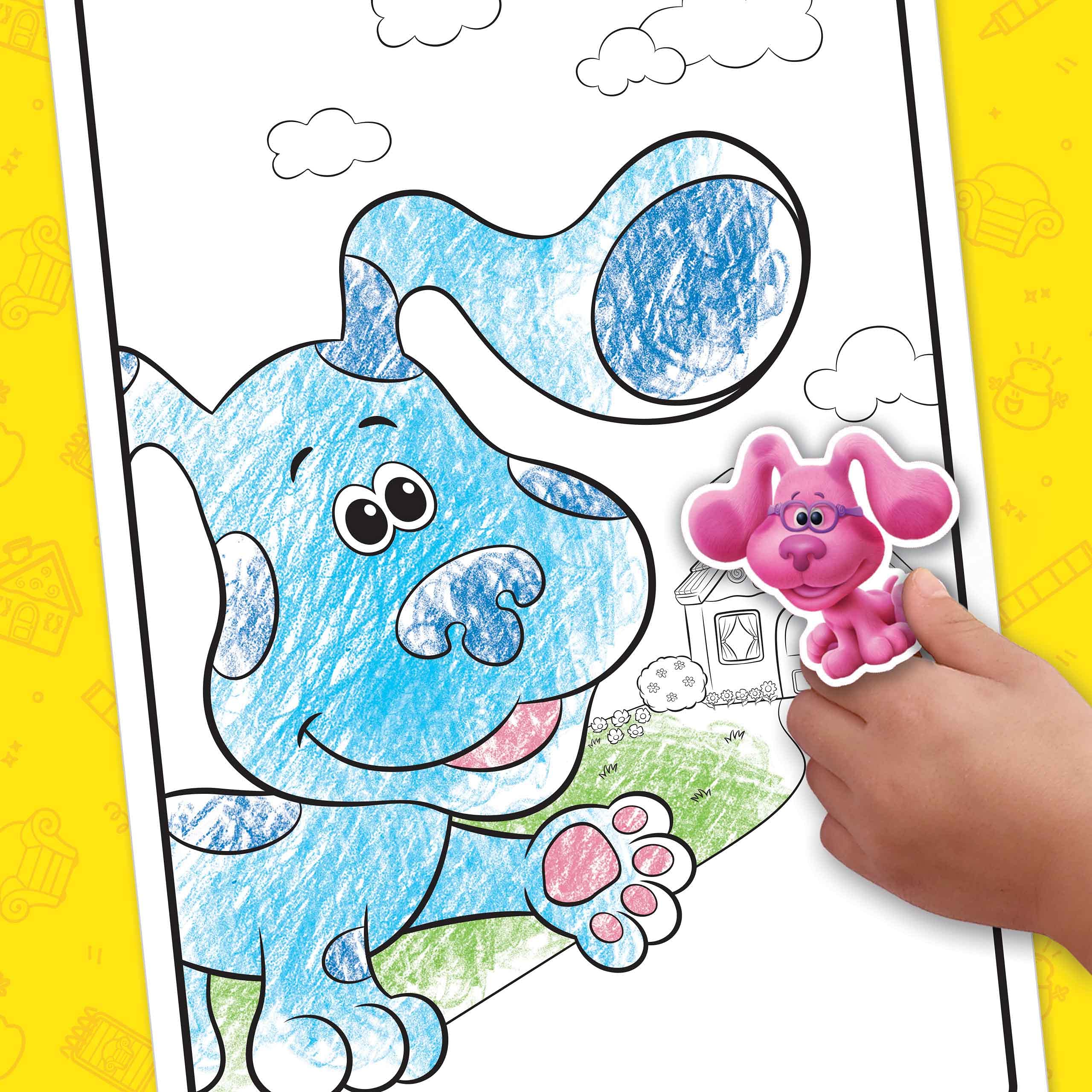 Foto 7 pulgar | Libro De Colorear Crayola Blues Clues Con Pegatinas, 96 Páginas, Para Niños - Venta Internacional.