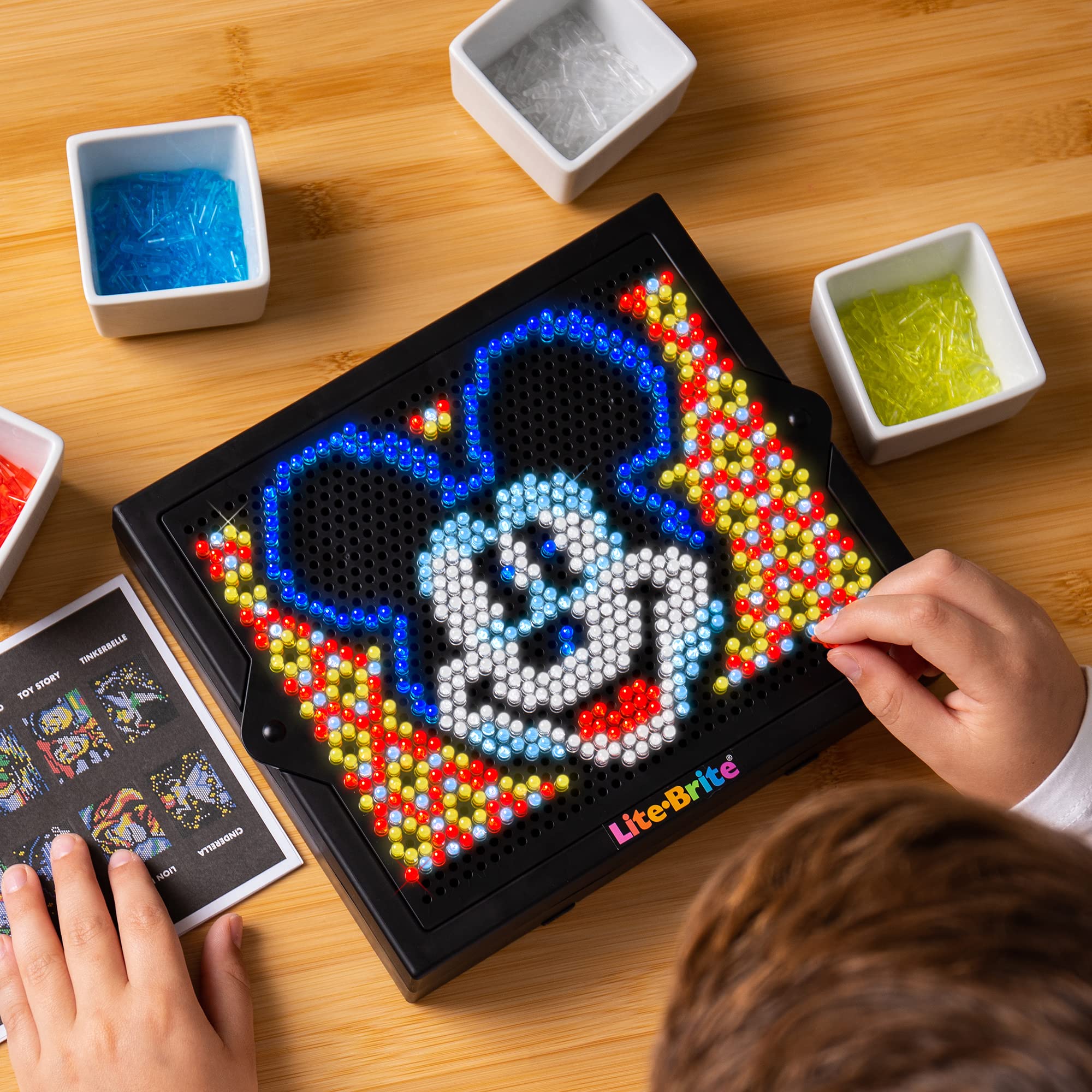 Foto 6 pulgar | Edición Disney Hd Super Bright De Lite Brite Con 900 Minipinzas - Venta Internacional.
