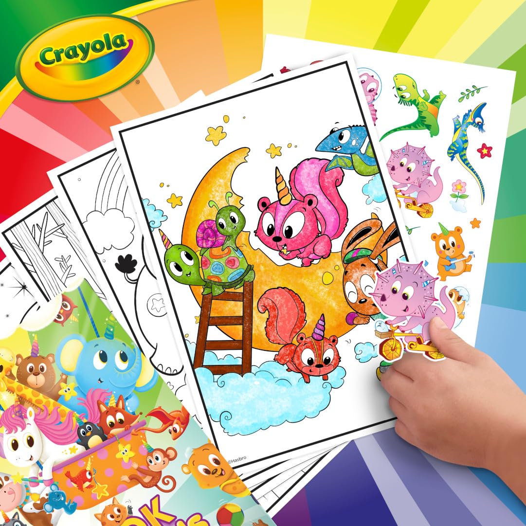 Foto 7 pulgar | Libro De Colorear Crayola Big Book Of Animal Pals 288 Páginas Para Niños - Venta Internacional.