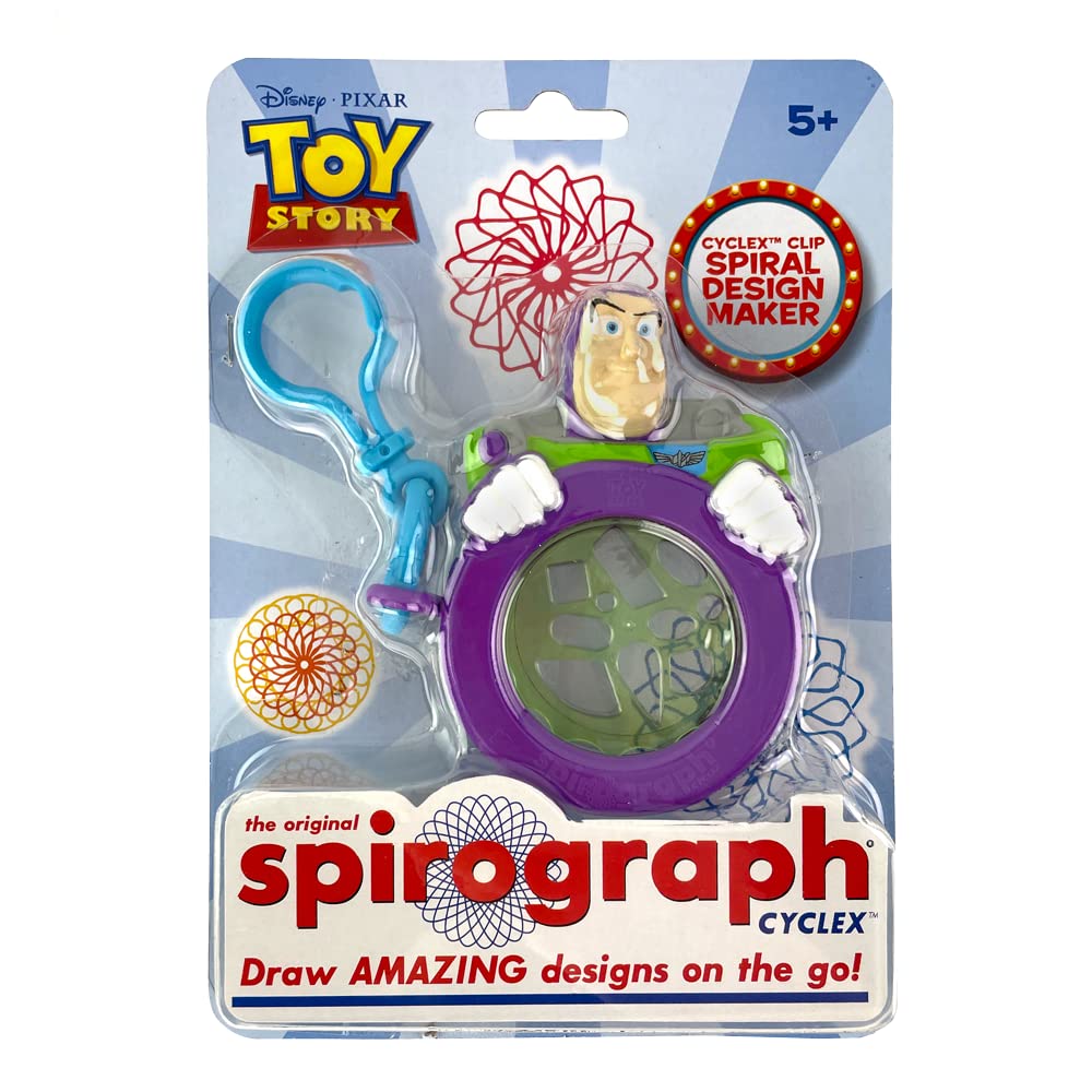 Spirograph Cyclex Clip Buzz Lightyear Disney Travel Para Mayores De 5 Años - Venta Internacional.