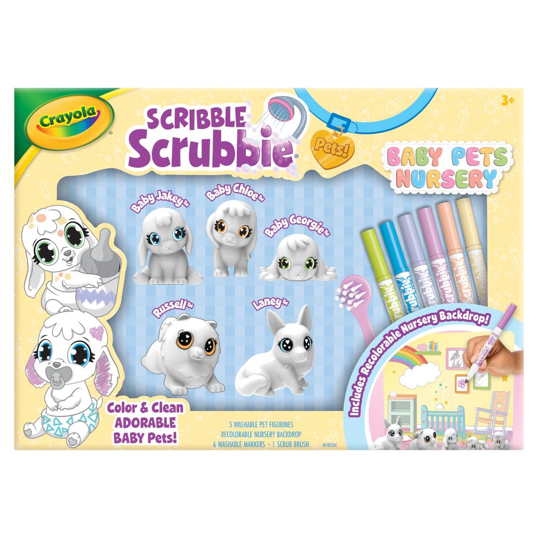 Foto 3 pulgar | Guardería Toy Crayola Scribble Scrubbie Para Bebés Y Mascotas Para Niños Mayores De 3 Años - Venta Internacional.
