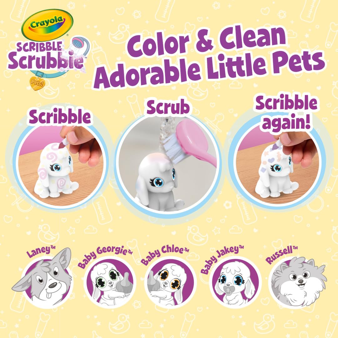 Foto 6 pulgar | Guardería Toy Crayola Scribble Scrubbie Para Bebés Y Mascotas Para Niños Mayores De 3 Años - Venta Internacional.