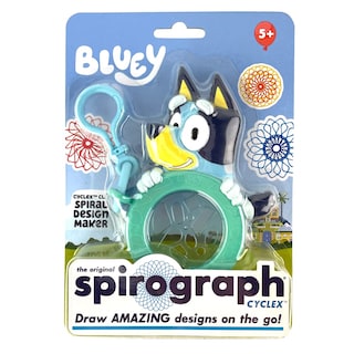 Foto 1 | Plantilla Giratoria Spirograph Cyclex Clip Bluey Con Rueda - Venta Internacional.