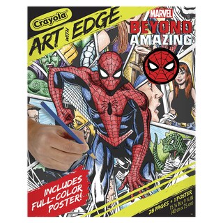 Foto 7 | Libro Para Colorear Crayola Art Con Edge Spiderman Beyond Amazing - Venta Internacional.