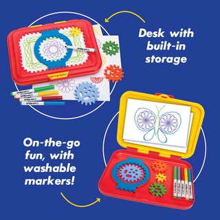 Foto 3 | Toy Spirograph Jr. Gears Classic Retro De Tamaño Gigante Para Niños A Partir De 3 Años - Venta Internacional.
