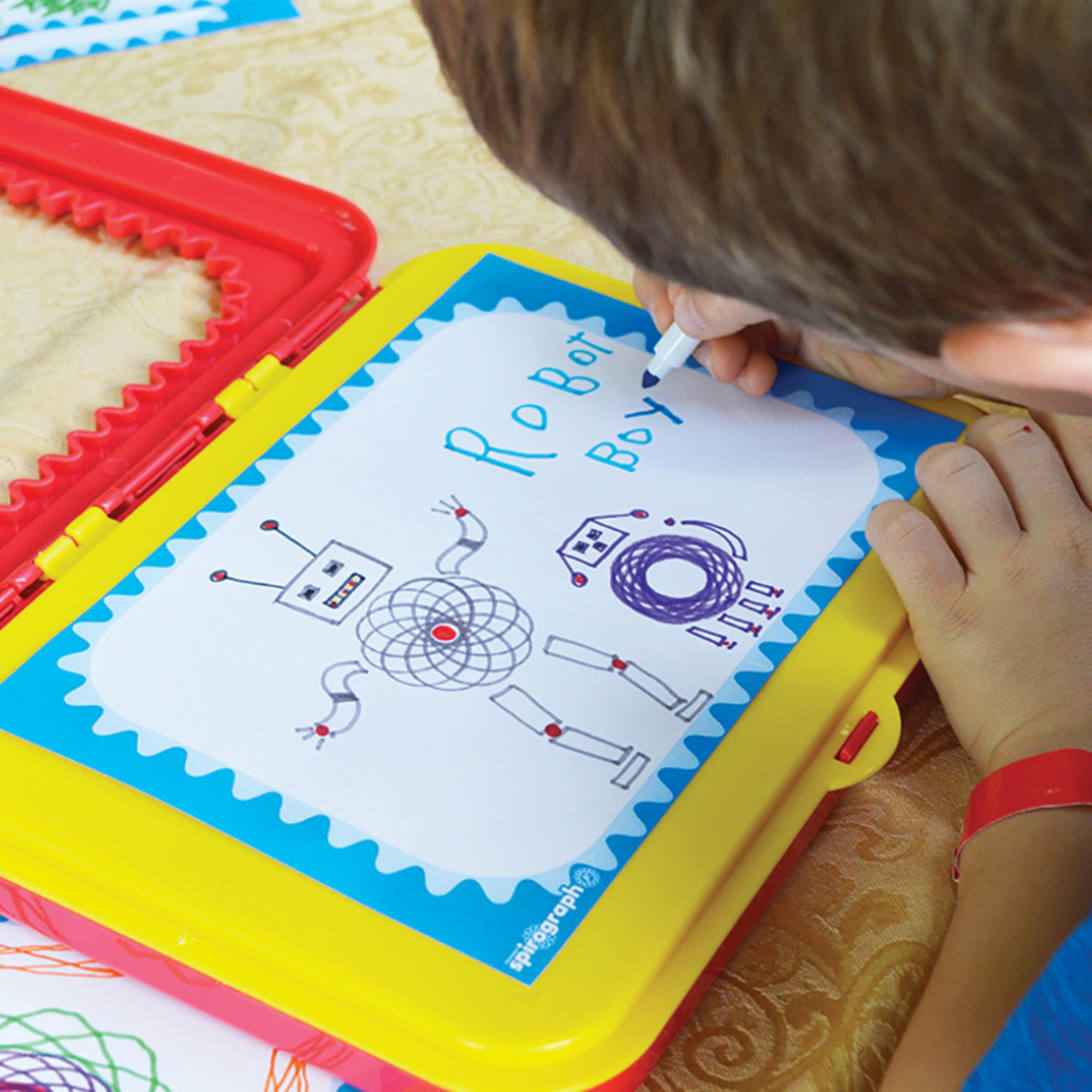 Foto 8 pulgar | Toy Spirograph Jr. Gears Classic Retro De Tamaño Gigante Para Niños A Partir De 3 Años - Venta Internacional.