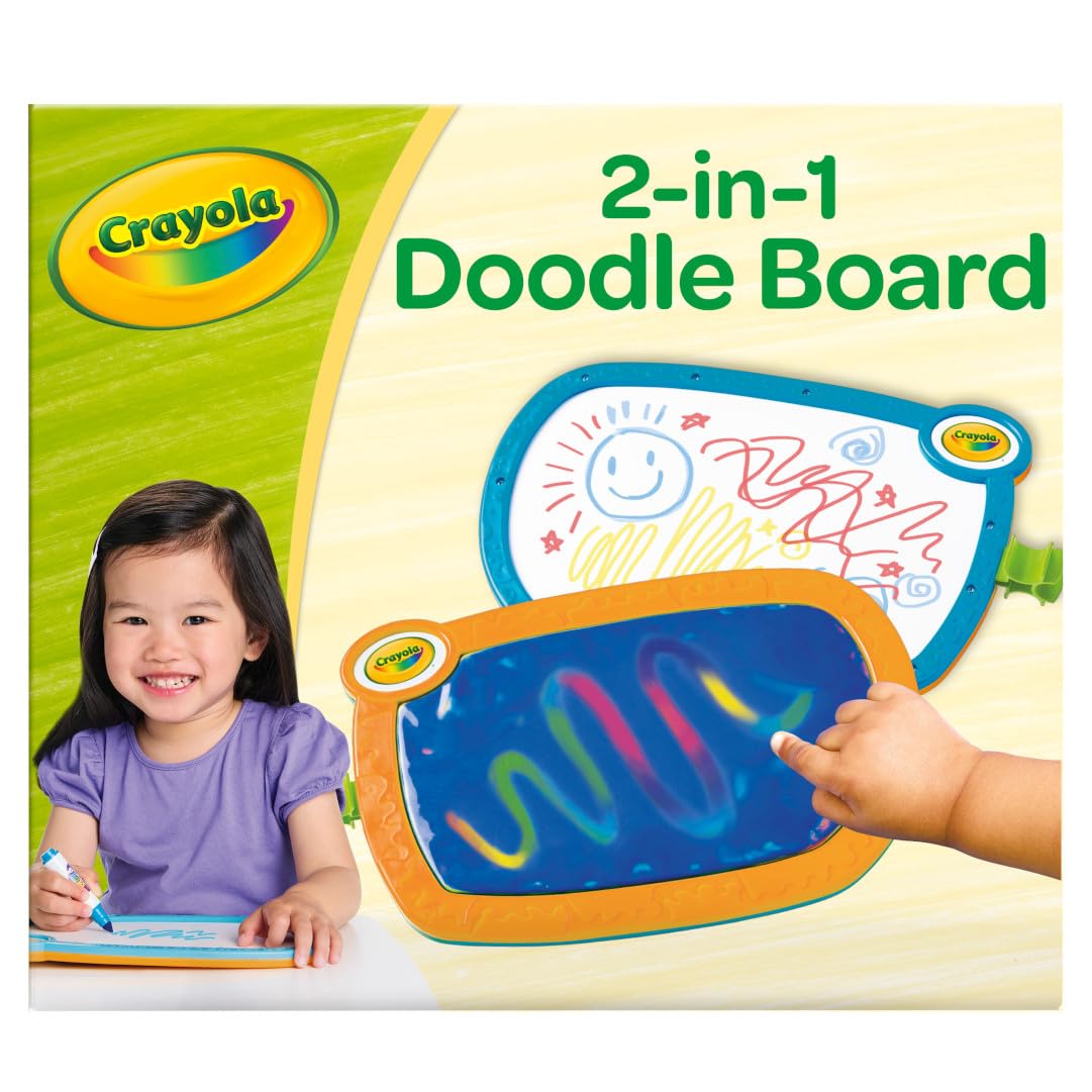 Foto 2 pulgar | Tableta De Dibujo Doodle Board Crayola 2 En 1 Para Niños Pequeños De Más De 3 Años - Venta Internacional.