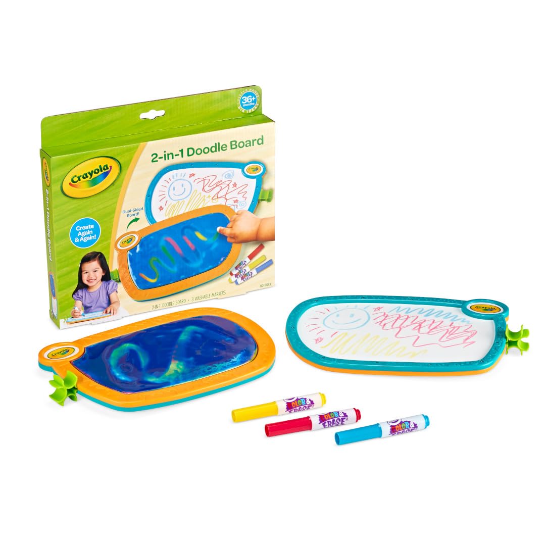 Foto 8 pulgar | Tableta De Dibujo Doodle Board Crayola 2 En 1 Para Niños Pequeños De Más De 3 Años - Venta Internacional.