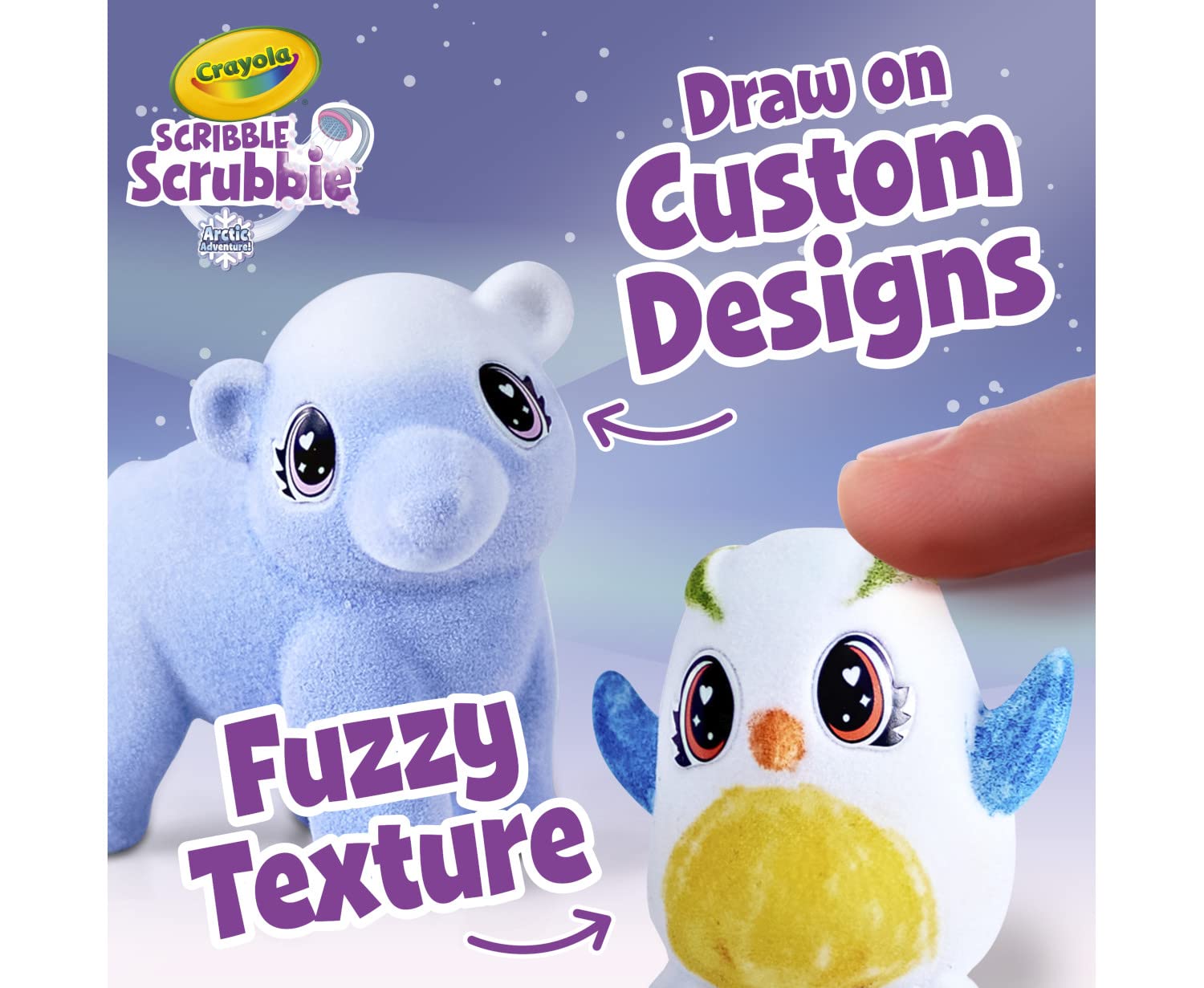 Foto 7 pulgar | Creative Toy Crayola Scribble Scrubbie Pets Arctic Snow Explorer - Venta Internacional.