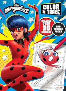 Foto 1 | Libro Para Colorear Bendon Miraculous: Tales Of Ladybug And Cat Noir - Venta Internacional.
