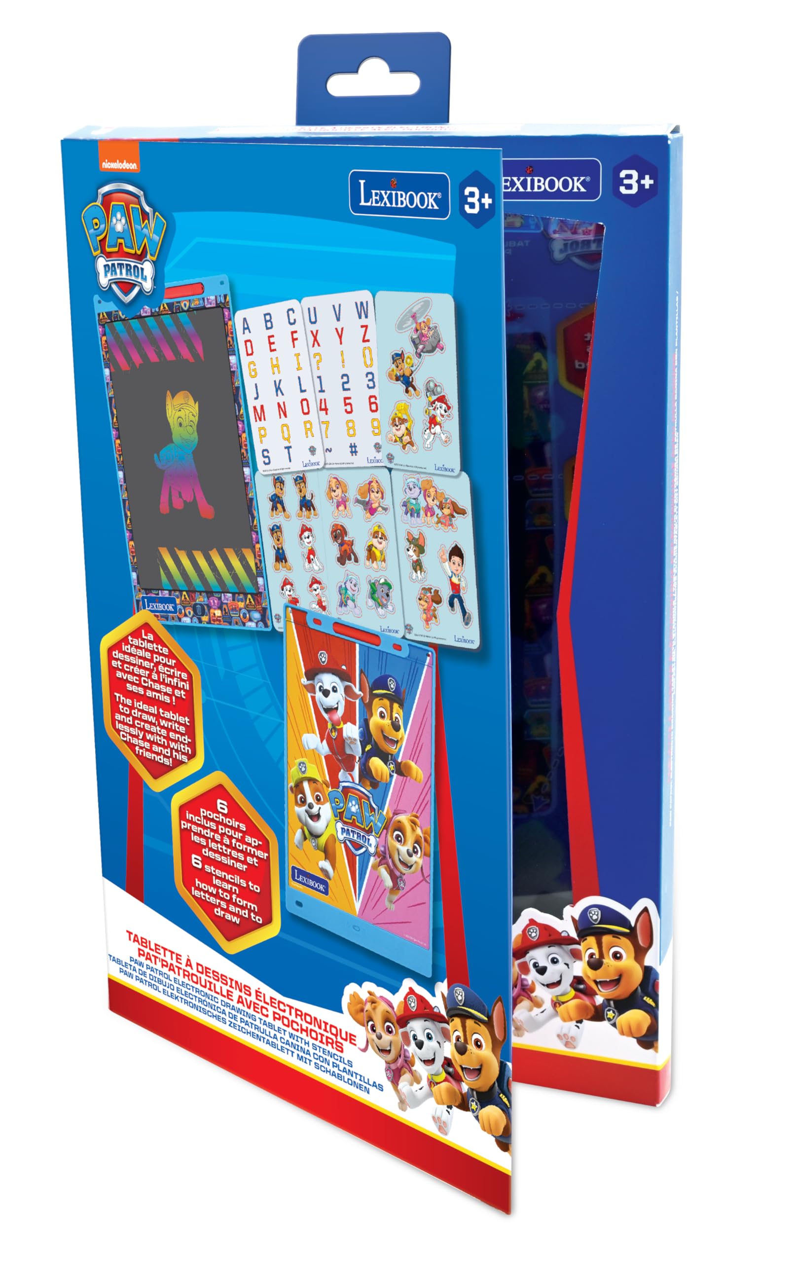 Foto 6 pulgar | Lexibook De Juguetes De Arte Y Artesanía La Patrulla Canina, Pizarra Mágica, Tamaño A4 - Venta Internacional.