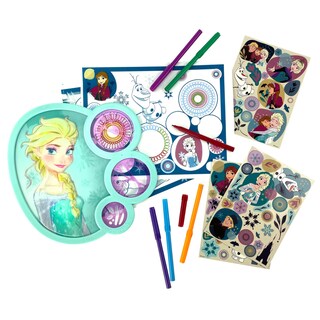 Foto 2 | Kit De Dibujo Spirograph Cyclex Set Frozen Con Pegatinas Para Más De 5 Años - Venta Internacional.
