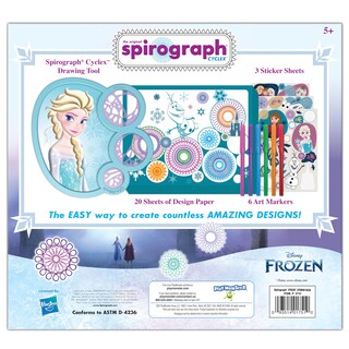 Foto 6 | Kit De Dibujo Spirograph Cyclex Set Frozen Con Pegatinas Para Más De 5 Años - Venta Internacional.