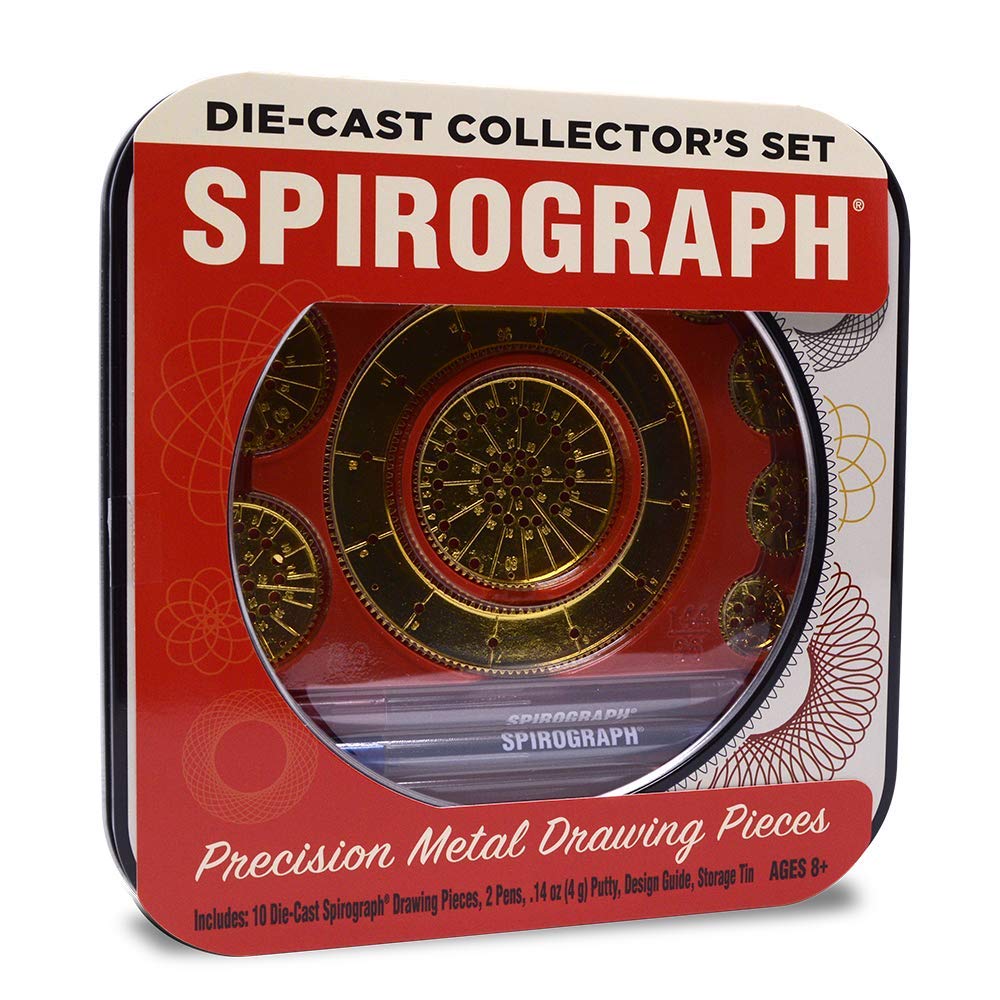 Set De Coleccionista Spirograph Die-cast De 14 Piezas - Venta Internacional.