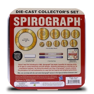 Foto 4 | Set De Coleccionista Spirograph Die-cast De 14 Piezas - Venta Internacional.