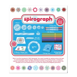 Foto 2 | Juego De Diseño De Espirógrafo En Caja, Manualidades, Juguetes Para Niños De Más De 8 Años - Venta Internacional.