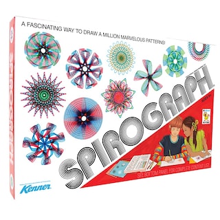 Foto 1 | Kit De Dibujo Spirograph Retro Deluxe Con Hoja De Diseño - Venta Internacional.