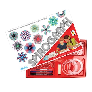 Foto 3 | Kit De Dibujo Spirograph Retro Deluxe Con Hoja De Diseño - Venta Internacional.