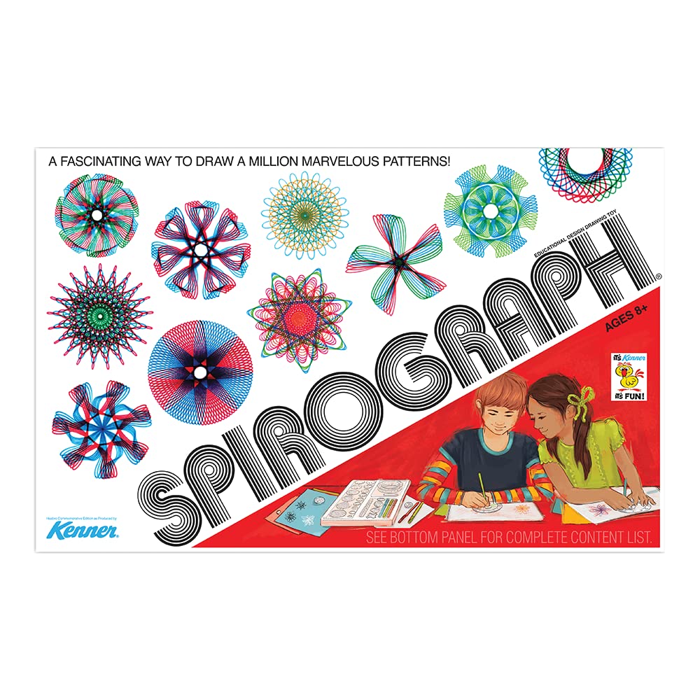 Foto 8 pulgar | Kit De Dibujo Spirograph Retro Deluxe Con Hoja De Diseño - Venta Internacional.