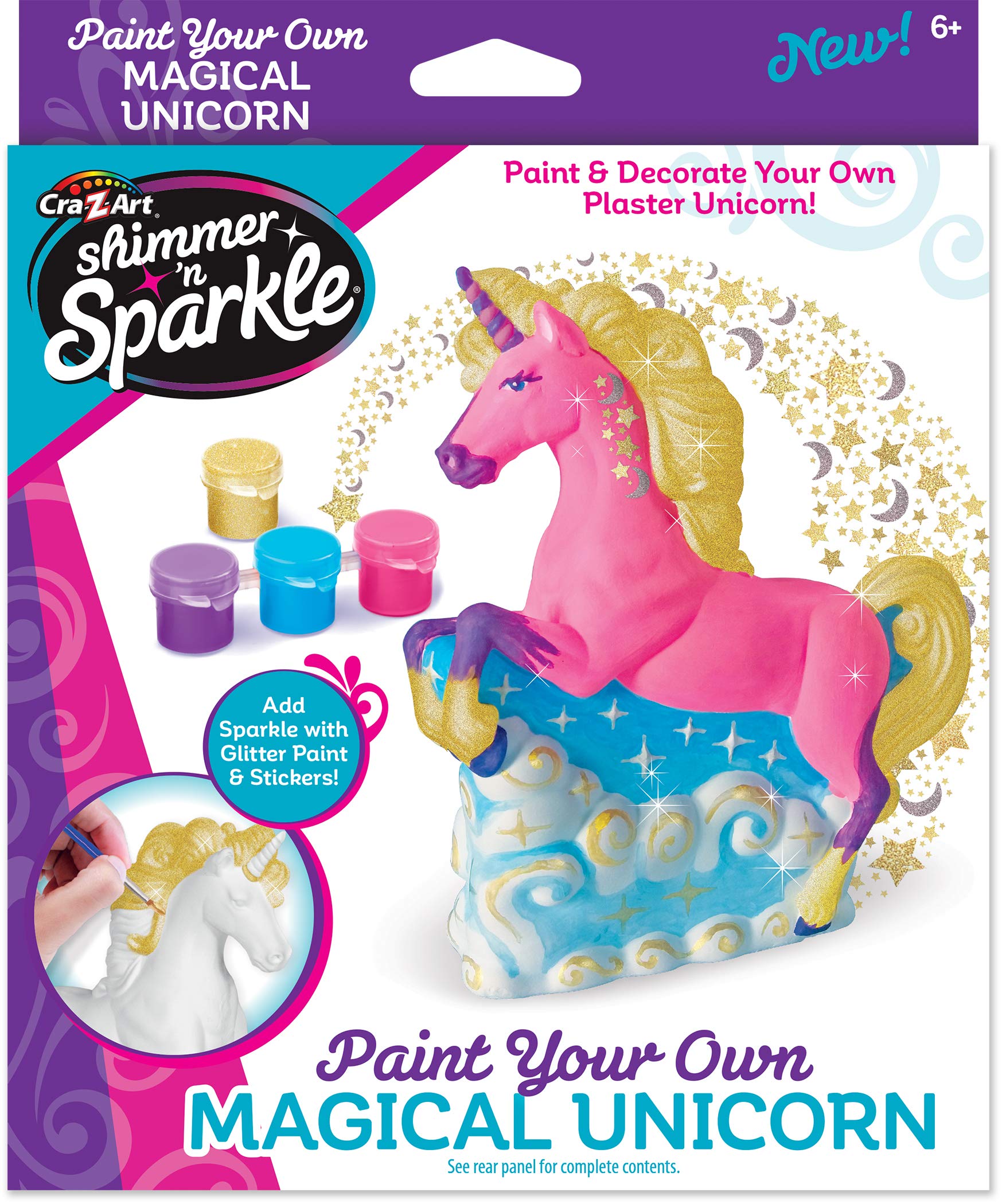 Kit de Manualidades Unicornio Mágico Cra-Z-Art Shimmer 'n Sparkle - Venta Internacional