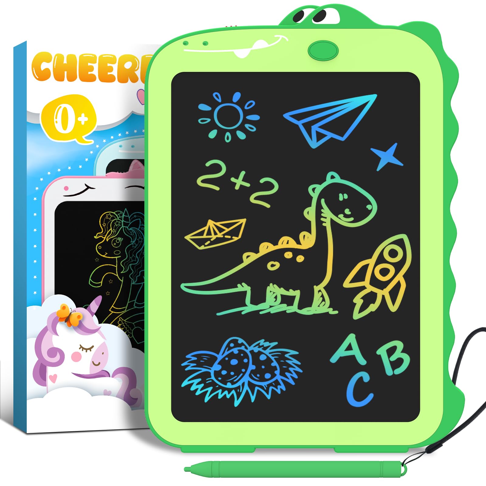 Foto 2 pulgar | Tableta De Escritura Lcd Cheerfun Con Diseño De Dinosaurio De 8.5 Pulgadas Para Niños De 3 A 7 Años - Venta Interna
