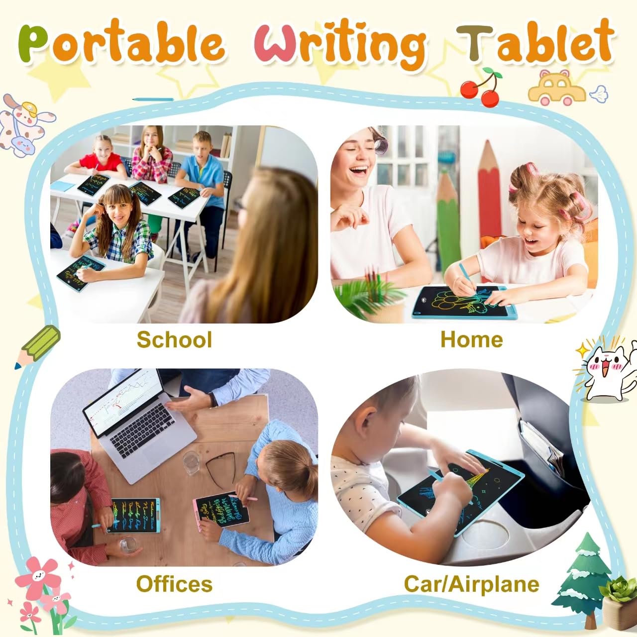 Foto 6 pulgar | Tableta De Escritura Lcd Sunlu De 8.5 Pulgadas, Paquete De 2 Para Niños Y Adultos - Venta Internacional.