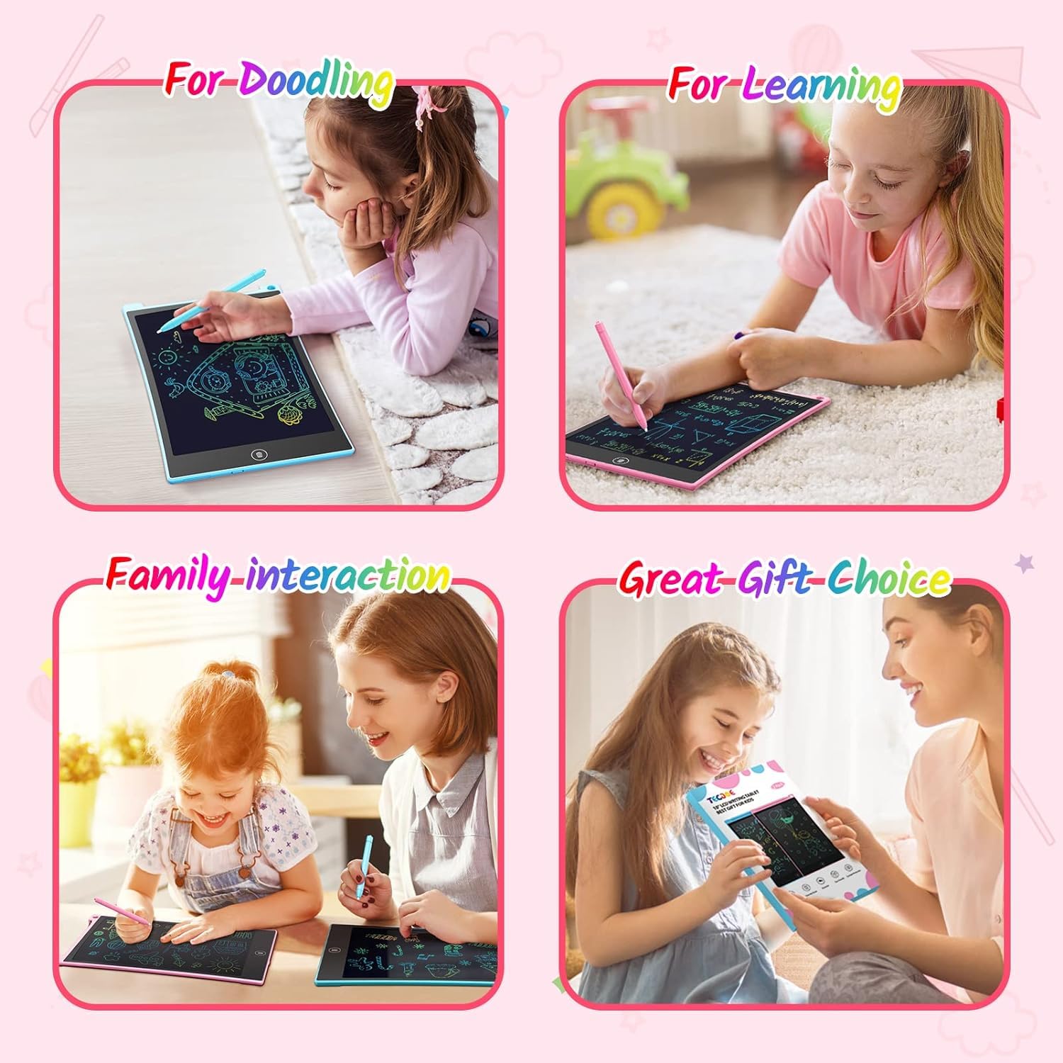 Foto 7 | Tableta de Escritura Lcd Tecjoe de 10 Pulgadas X2 - Venta Internacional