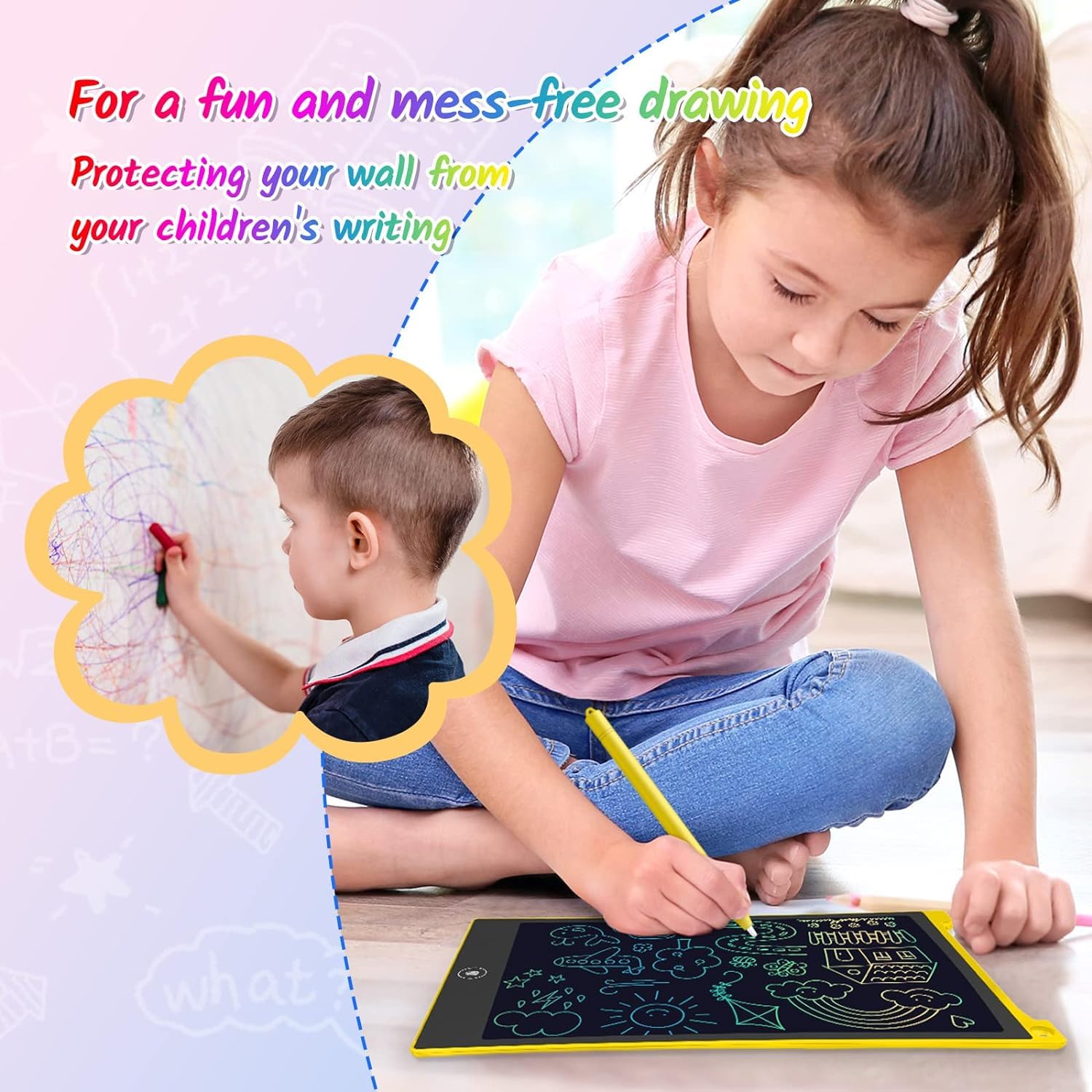 Foto 6 pulgar | Tableta de Escritura Lcd Tecjoe de 10 Pulgadas Paquete de 2 Unidades para Niños - Venta Internacional