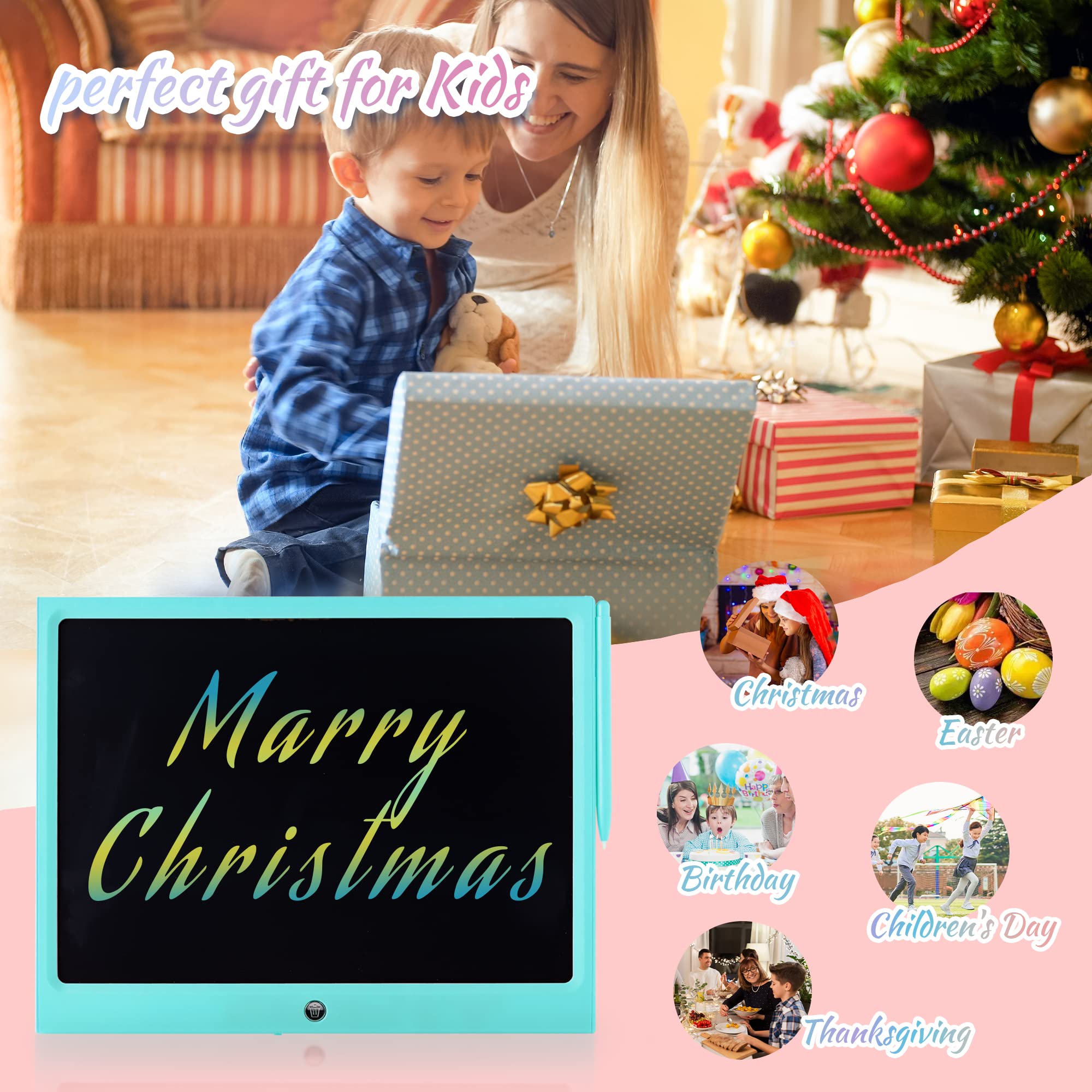 Foto 4 pulgar | Tableta Lcd Eruw  15'' Colorida para Niños - Venta Internacional