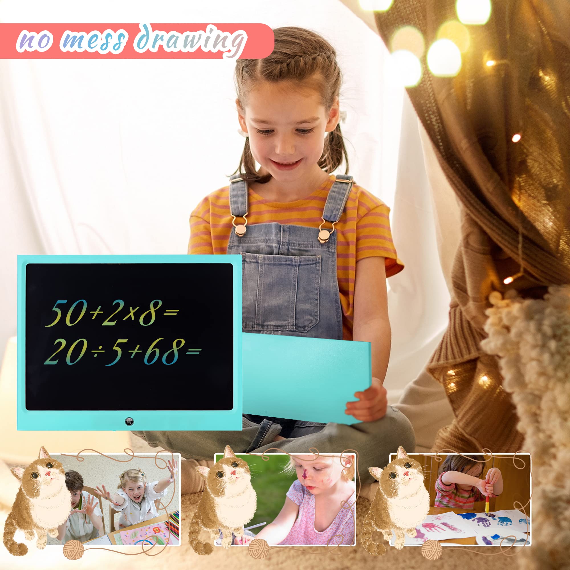 Foto 6 pulgar | Tableta Lcd Eruw  15'' Colorida para Niños - Venta Internacional