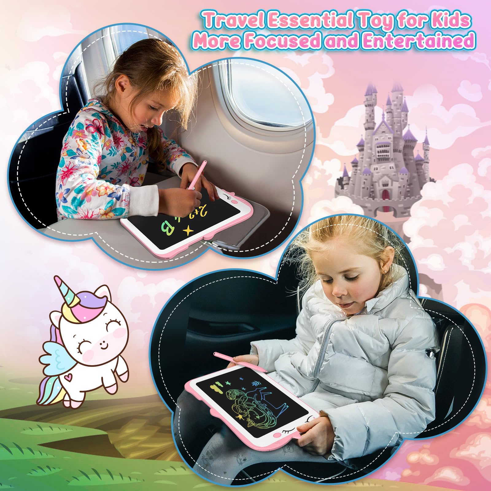 Foto 3 pulgar | Tableta de Escritura Lcd Cheerfun Unicorn Nene Toy- Venta Internacional