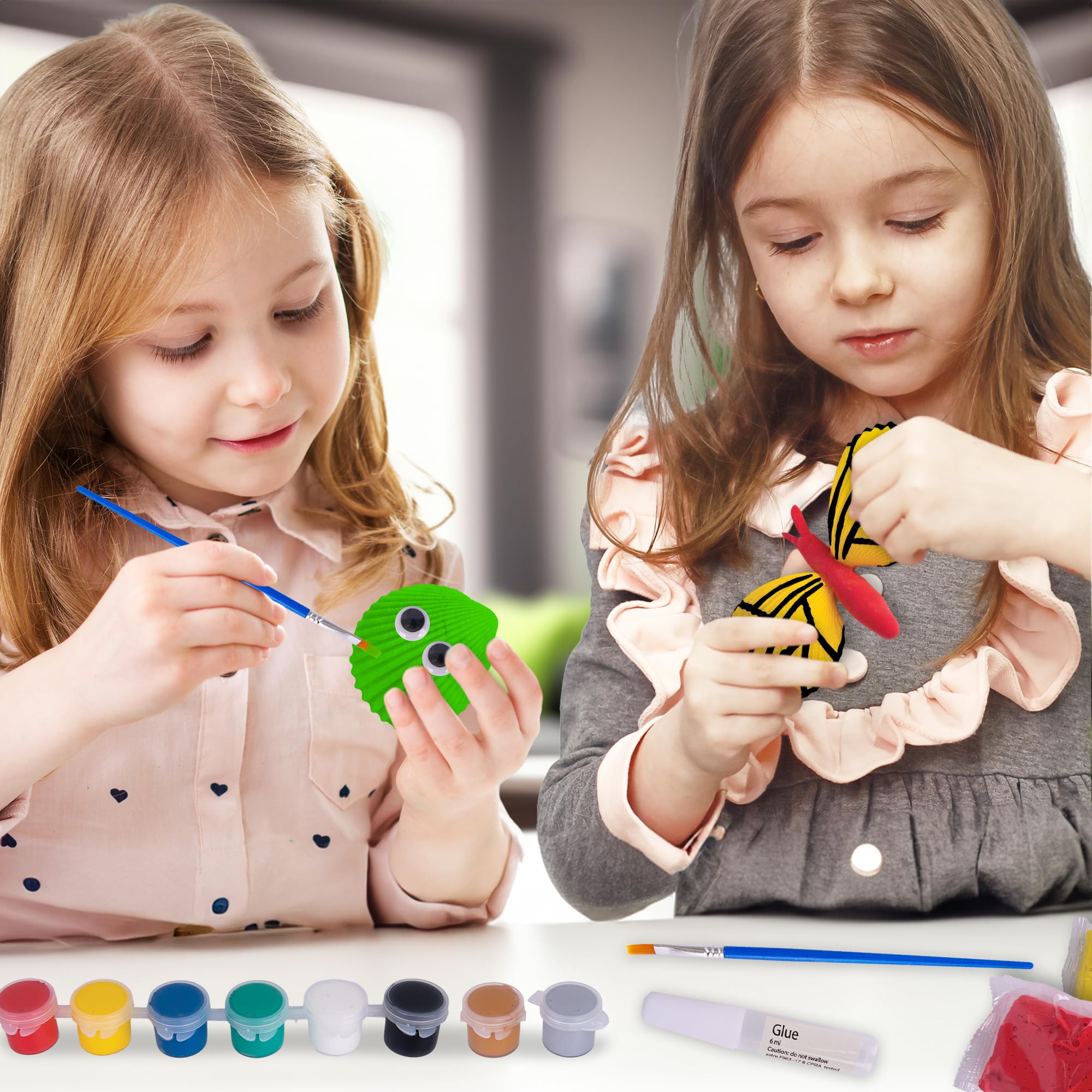 Foto 6 pulgar | Kit De Pintura De Conchas Marinas Artcreativity Para Niños Con 12 Conchas Marinas - Venta Internacional.