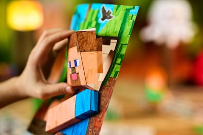 Foto 4 | Set De Arte Crayola Minecraft Pops 3d Con Libro Para Colorear De Más De 6 Años - Venta Internacional.